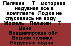 Пеликан 295Т - моторная надувная все в комплекте. Лодка не спускались на воду.  › Модель ­ Пеликан 295Т  › Цена ­ 15 000 - Владимирская обл. Водная техника » Надувные лодки   